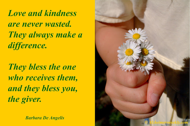 Love and kindness always make a difference.
