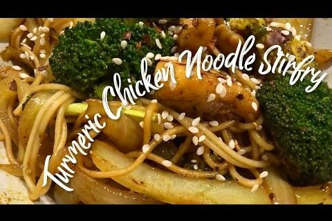 Turmeric Chicken and Broccoli Stir Fry