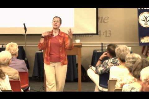 Teepa Snow giving a seminar