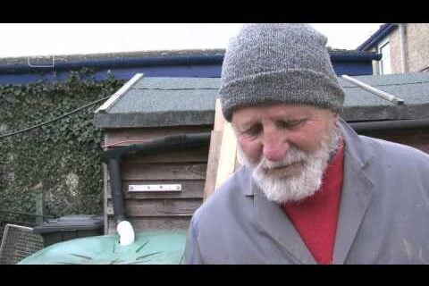 Elder man with dementia