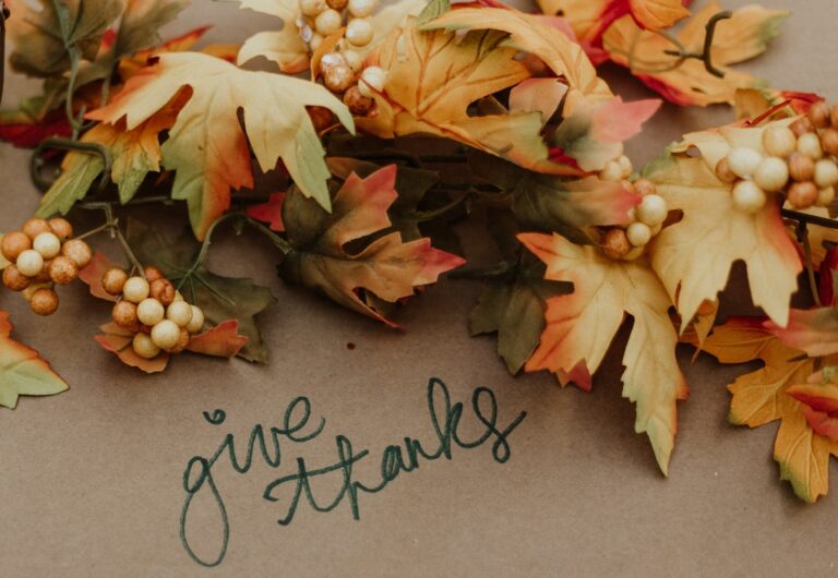 Give Thanks - yellow flowers decor