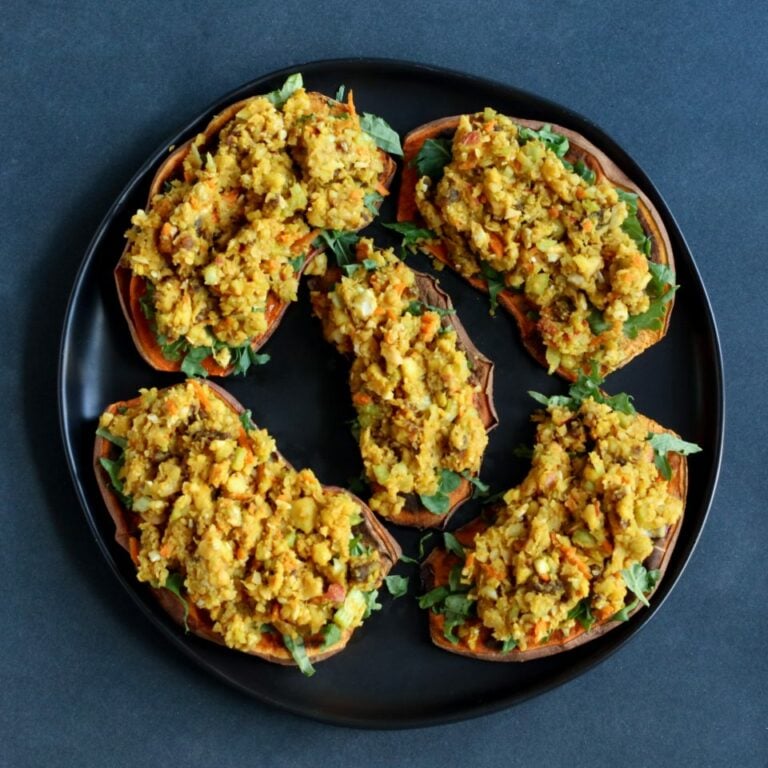 Curried Chickpea Wraps