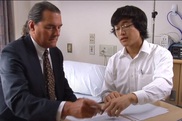 Dr. Michael Weiner and ADNI assistant
