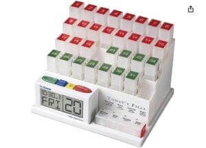 MedCenter 31-Day Pill Organizer