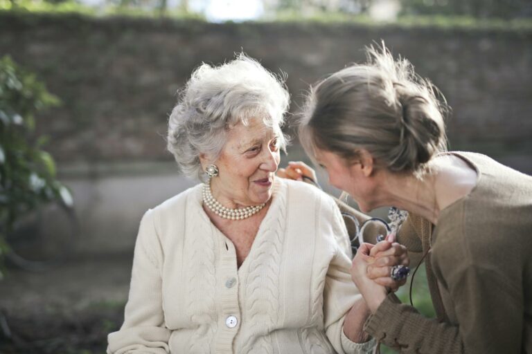 Two Adult Women Beside Each Other