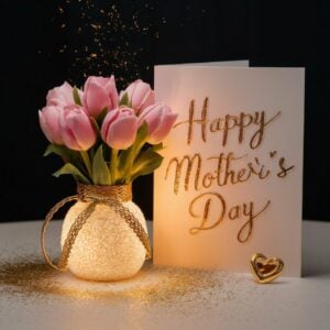 ai generated, happy mothers day, bouquet