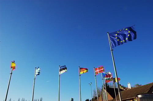 European Union Flags