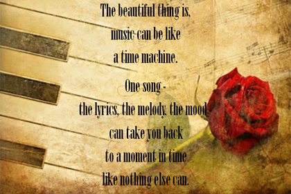 Music can take you back in time like nothing else can.
