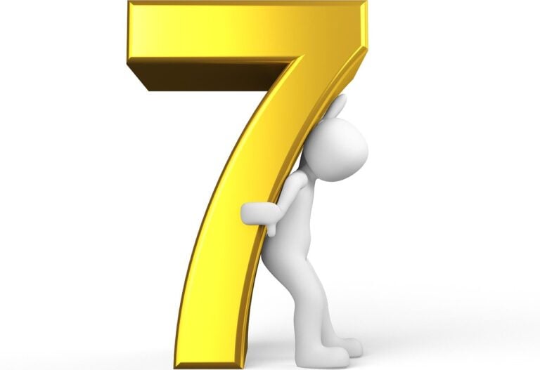 number seven digit