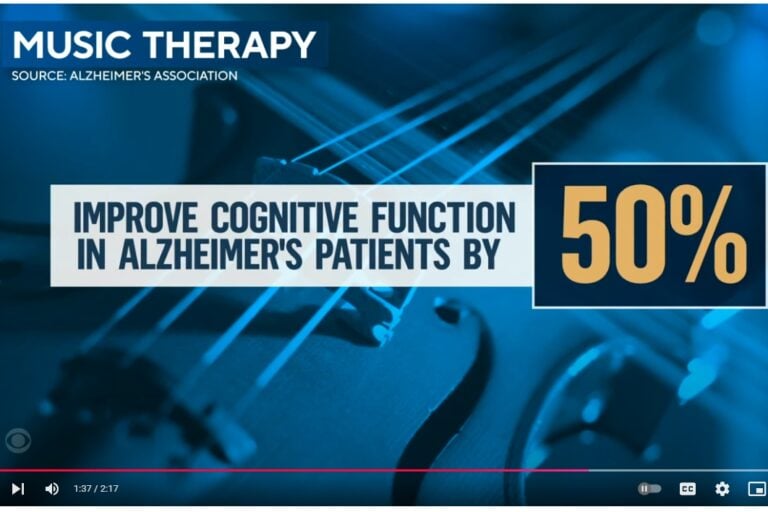 Music Therapy Can Improve Cognitive Function in Alzheimer's By 50%