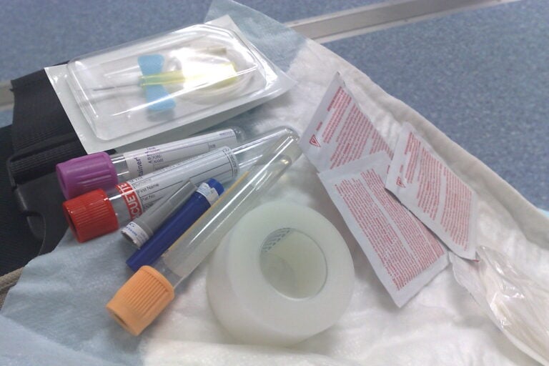 Blood test kit