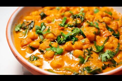 Chickpea Spinach Curry