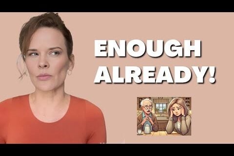 Dementia Caregiver saying, "Enough Already!"