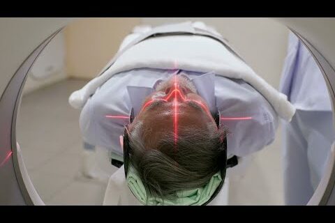 Scanning a patient's brain