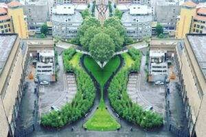 Green space in the city